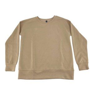 Mondetta | Women's Crew Neck Sweatshirt | Tan | Various Sizes